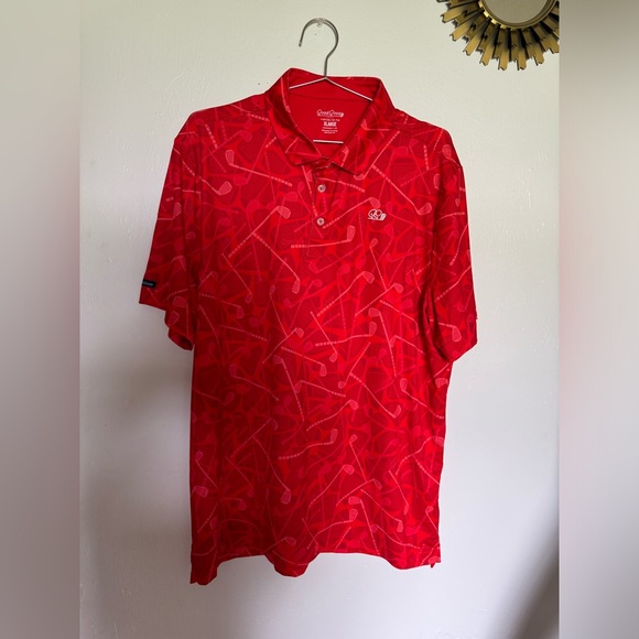 Other - Good good men’s red polo shirt Size XL